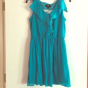 Ruffled Front Dress